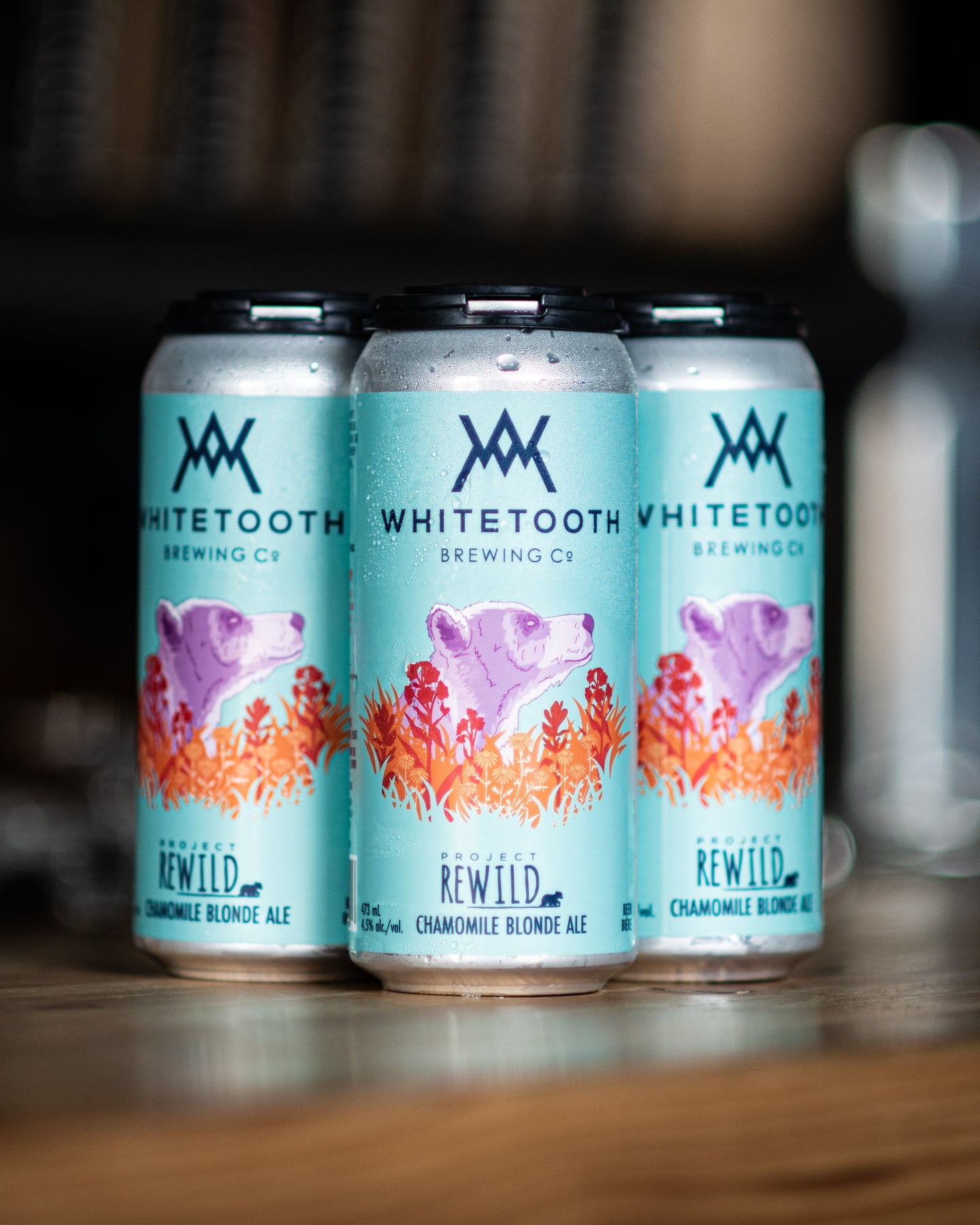 PROJECT REWILD CHAMOMILLE BLONDE ALE 4 Pack of 473ml Tall Cans